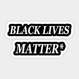 Black Lives Matter Sticker